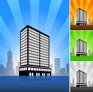 Commercial Building Color Set N18
