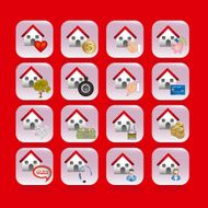 Real Estate Icons N72
