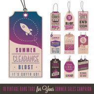 Summer Sales Hang Tags N10