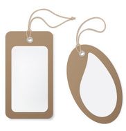 Label (tag) isolated on white background Vector illustration