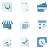 Flat Icons (Shopping)