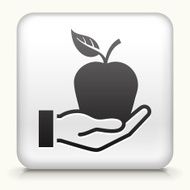 Square Button with Apple N3