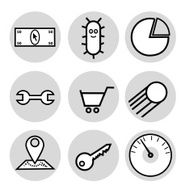 Online business Icons