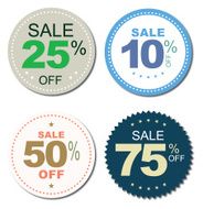 Sale tags N60