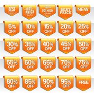 Discount price tag set N12
