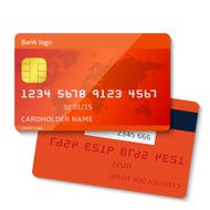 Vector credit card N10