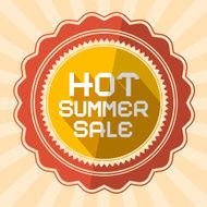 Hot Summer Sale Illustration