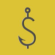 Angle shaped as dollar N2