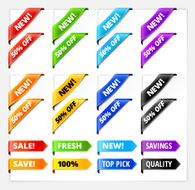 Custom Sale Tag Sign Ribbon Rag N2