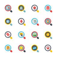 Flat shopping icon N8