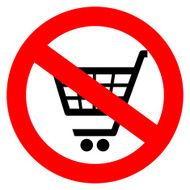 No shopping cart