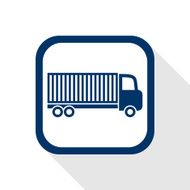 truck flat icon