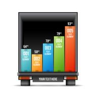Truck Back Distribution Bar Graphic N2
