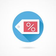 Vector Price Label Percent Tag Icon N2