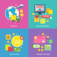 Business process concept flat N2