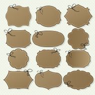 vintage labels N38