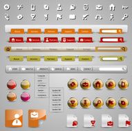 Collection Of Website Elements N9