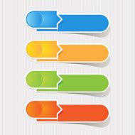 Sticker label paper colorful set N5