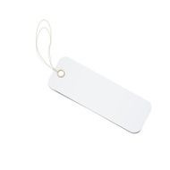 blank price label