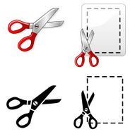 scissors and sale coupon