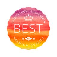watercolor shopping icon in eps vector
