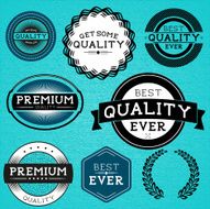 Retro Vector Labels