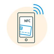 NFC technology concept N3