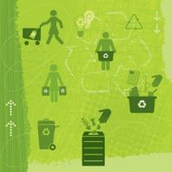Recycling lifestyle (Green World Series)