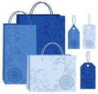 Winter Shopping Bags