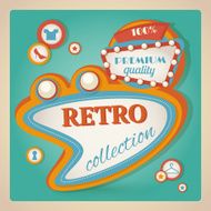 Retro speech bubble N5