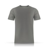 grey T-shirt template N4
