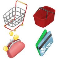 Set of shopping icons N24