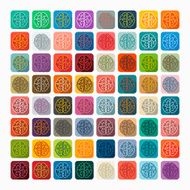 Flat design brain N28