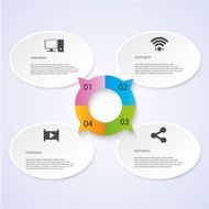 Business Infographic style Vector illustration N66