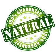 Natural guarantee stamp
