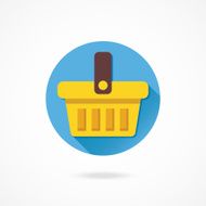 Vector Shopping Basket Icon N2