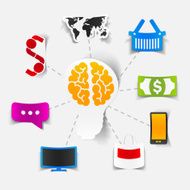 concept for online shopping lightbulb N2
