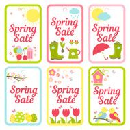 Collection of designs for Spring Sale signs