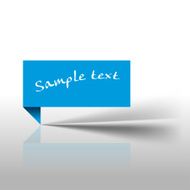 Blue Sticker