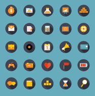 Set of Flat Icons Vector Illustration N8