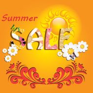 Colorful summer sale template N3