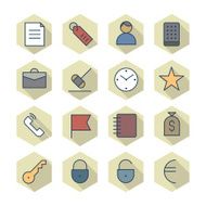 Thin Line Icons For Business and Finance N11