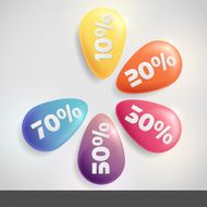 Sale Buttons With Discount N4