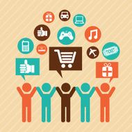 Online Business Icons - Vector Illustration N42