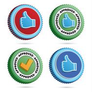 Like approved badges