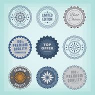 Round badges
