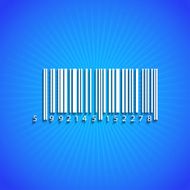 Vector icon on blue background Eps10 N11