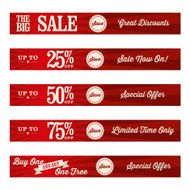 Vintage Retail Sale Website Banners N3