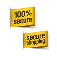 100 secure shopping labels