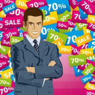 Vector Businessman In Suit N5